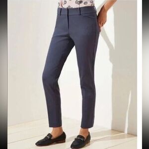 LOFT Navy Ankle Pants